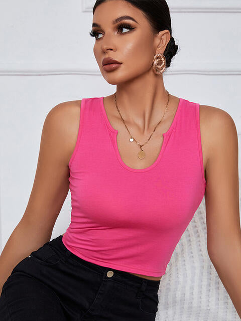 Notched Neck Tank